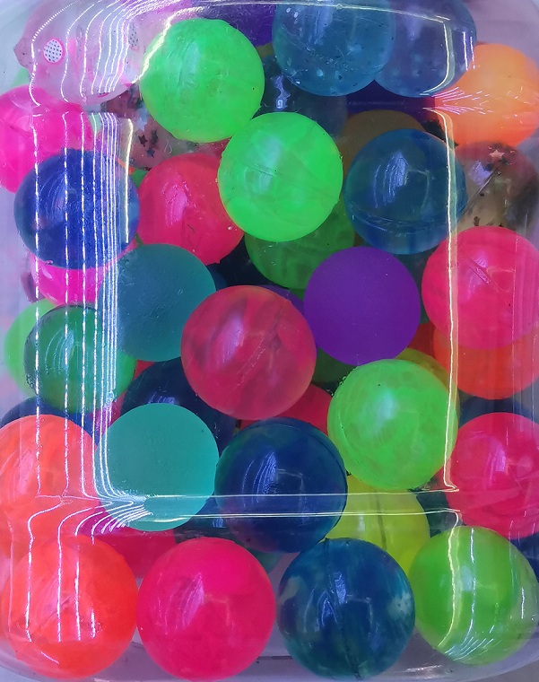 Я13228-8 Мяч-прыгун 2,7 см "Разноцветный" (140 шт. в пакете) (Арт.525-28), без ИС