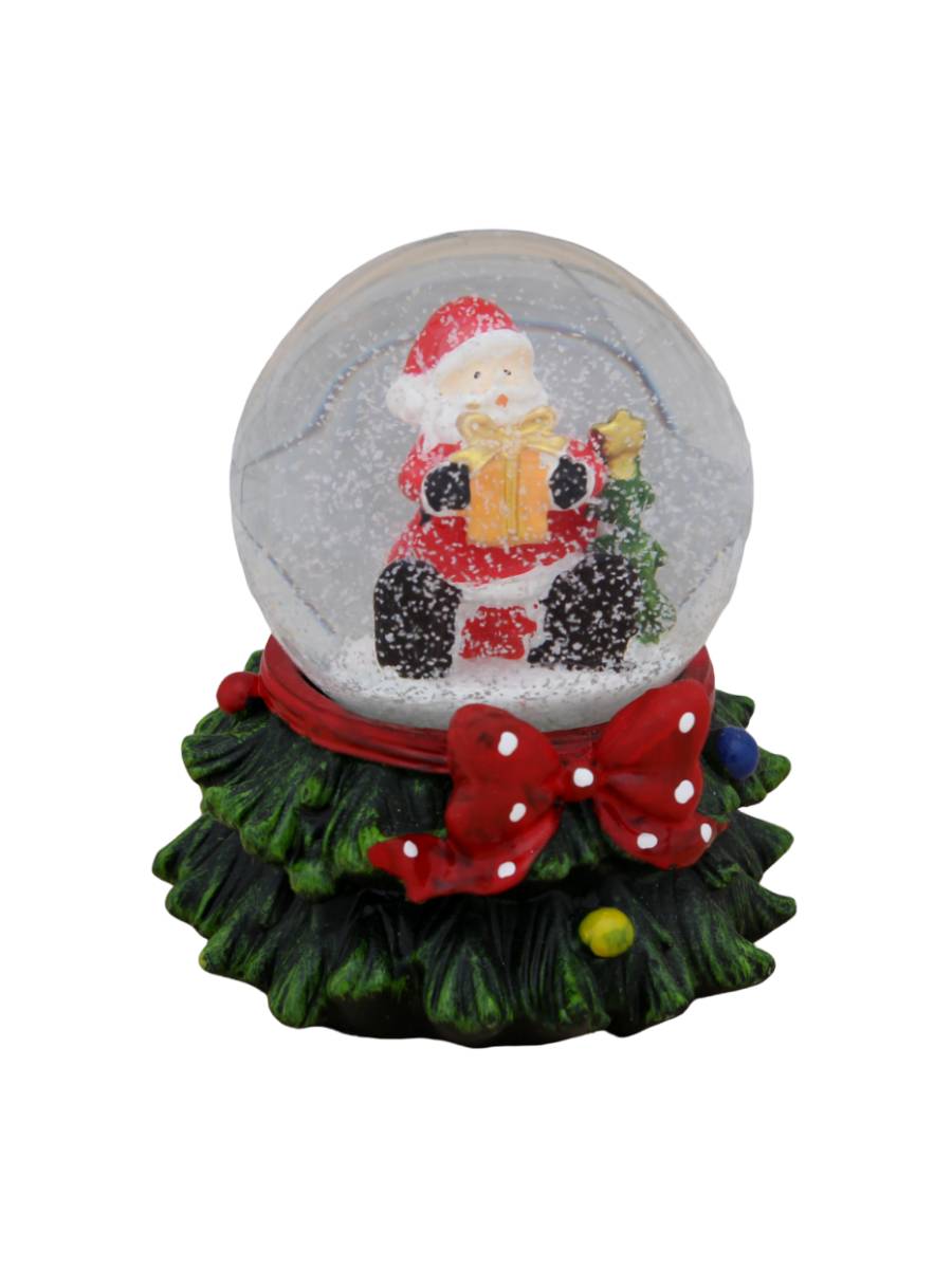 Я69878-6 Новогодний сувенир Снежный шар  "Радостный Дедушка Мороз" Т-9878