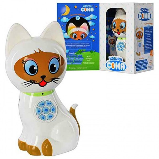 Я86-2169 Интерактивная игрушка кошка "Соня"