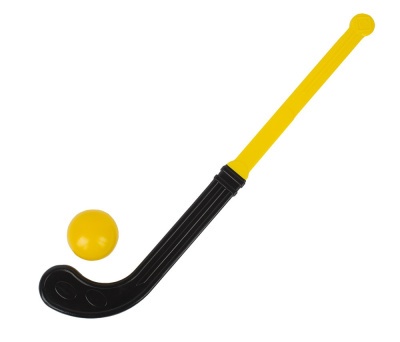 ЯУ796 Игра "Хоккей с мячом", 2пр предмета, в сетке, 72*15*3 см