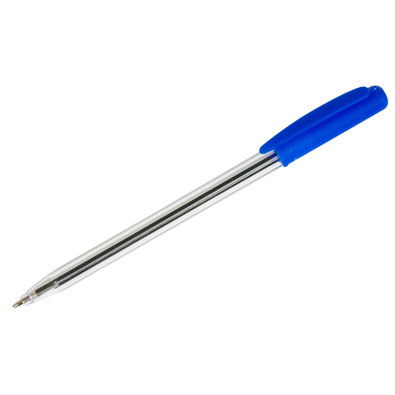 Я259345 Ручка шариковая автоматическая OfficeSpace "Twist", синяя, 0,7мм, поворотный механизм