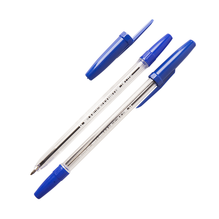 Я164034 Ручка шариковая LITE 51 c прозрачным корпусом 0,7 мм синяя													