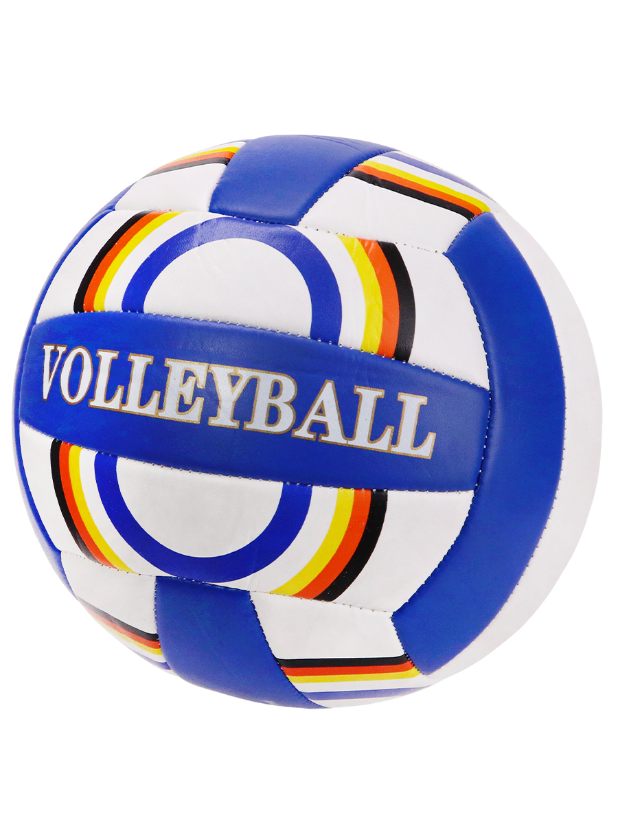 Я14891-4 Мяч волейбольный ПУ (260гр), размер 5, окружность 68 см радуга, 2 цвета Арт. AN01111